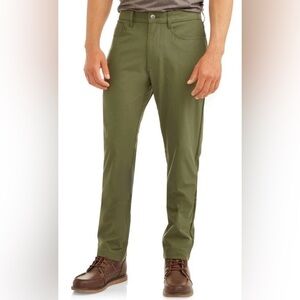 Swiss Tech Army Green Utility Pants 36x30 Outdoor Hiking Travel